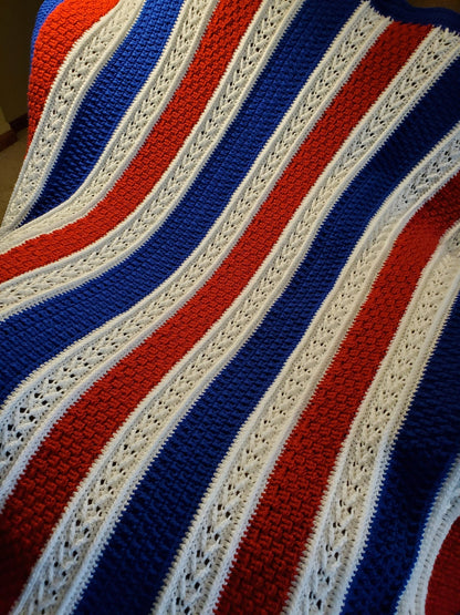 Crochet Afghan Pattern | Cozy Throw Blanket