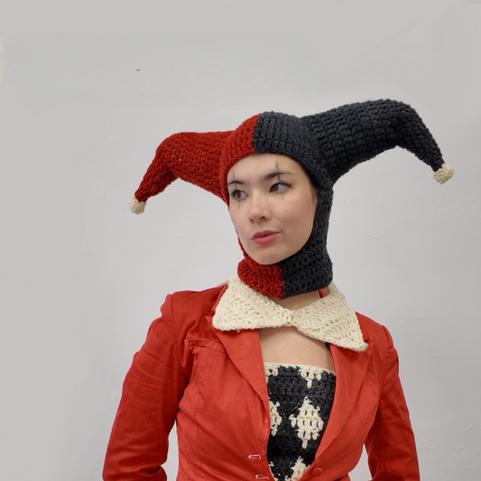Harley Quinn Hat Crochet Pattern